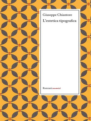 cover image of L'estetica tipografica